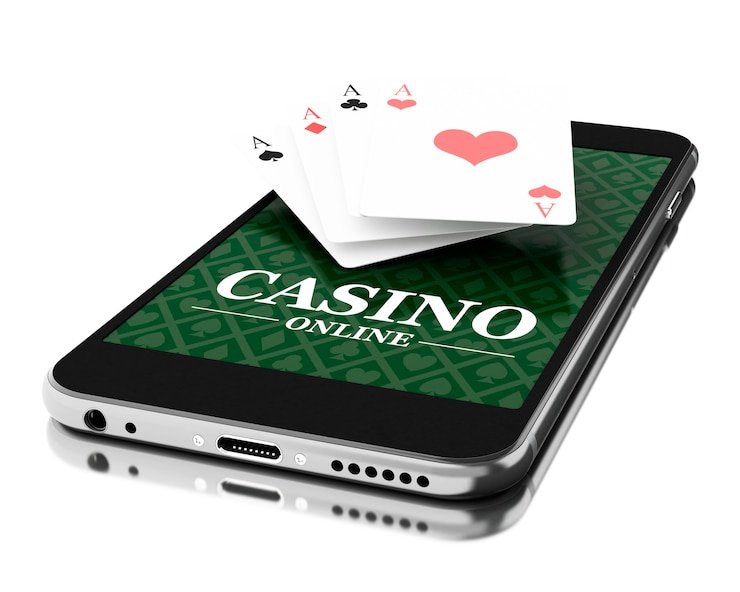 Papan permainan Sakong dengan kartu dan chip di platform dewahk